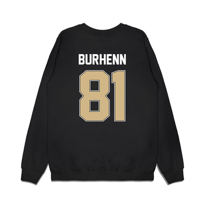Purdue - NCAA Football : George Burhenn - Vintage Helmet Premium Crewneck Sweatshirt-1