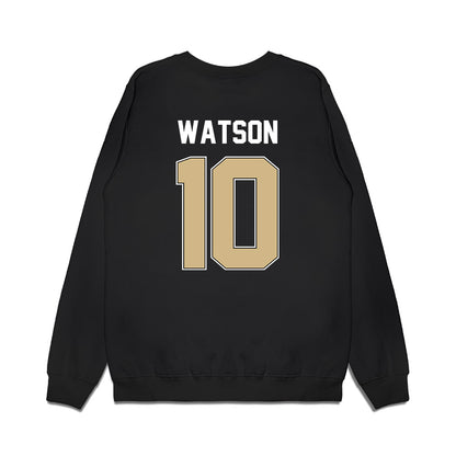 Purdue - NCAA Football : Jesse Watson - Vintage Helmet Premium Crewneck Sweatshirt-1
