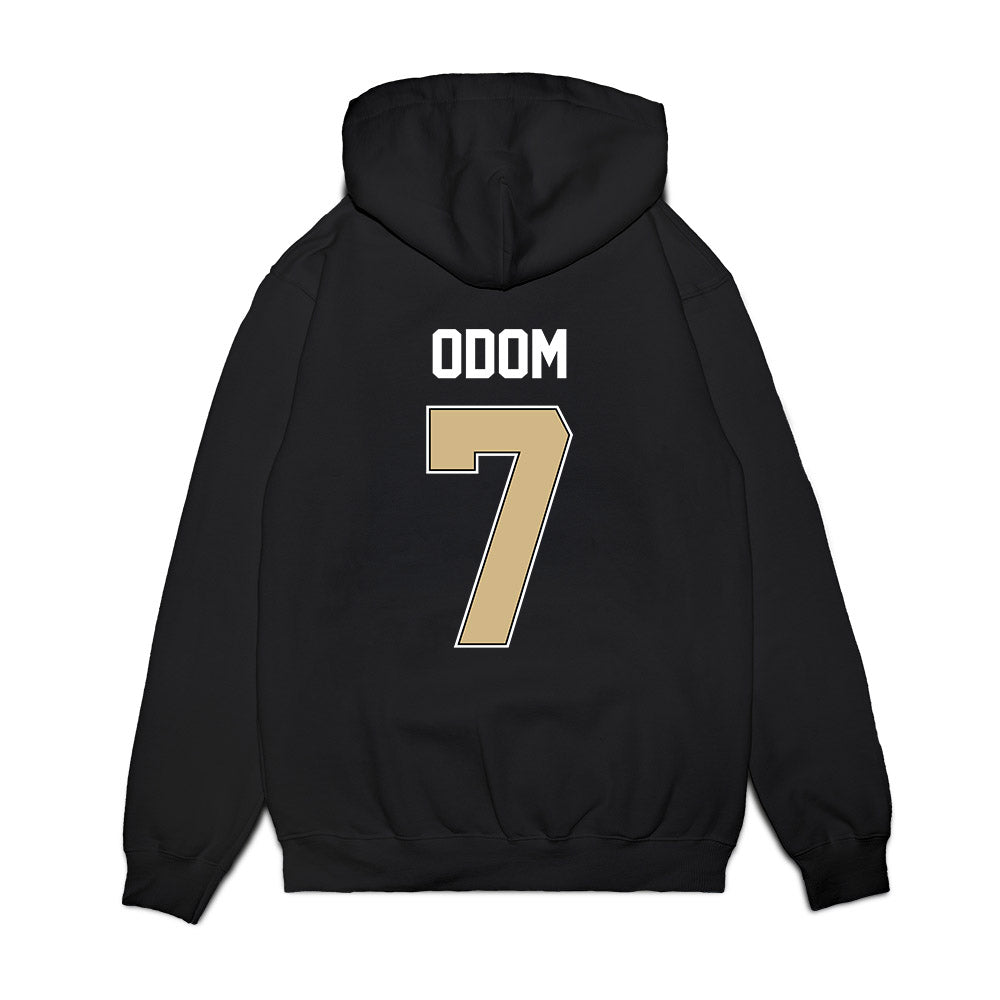 Purdue - NCAA Football : Garyt Odom - Vintage Helmet Premium Hooded Sweatshirt-1