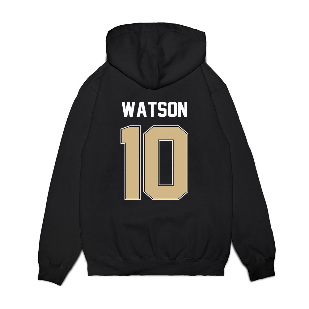 Purdue - NCAA Football : Jesse Watson - Vintage Helmet Premium Hooded Sweatshirt-1