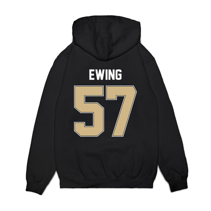 Purdue - NCAA Football : Tom Ewing - Vintage Helmet Premium Hooded Sweatshirt-1