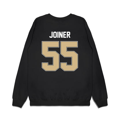 Purdue - NCAA Football : Bradyn Joiner - Vintage Helmet Premium Crewneck Sweatshirt-1