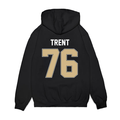 Purdue - NCAA Football : Ethan Trent - Vintage Helmet Premium Hooded Sweatshirt-1
