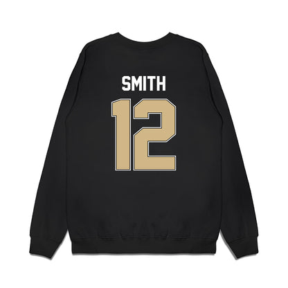 Purdue - NCAA Football : Corey Smith - Vintage Helmet Premium Crewneck Sweatshirt-1