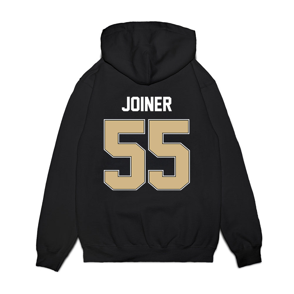 Purdue - NCAA Football : Bradyn Joiner - Vintage Helmet Premium Hooded Sweatshirt-1