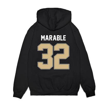 Purdue - NCAA Football : D'Mon Marable - Vintage Helmet Premium Hooded Sweatshirt-1