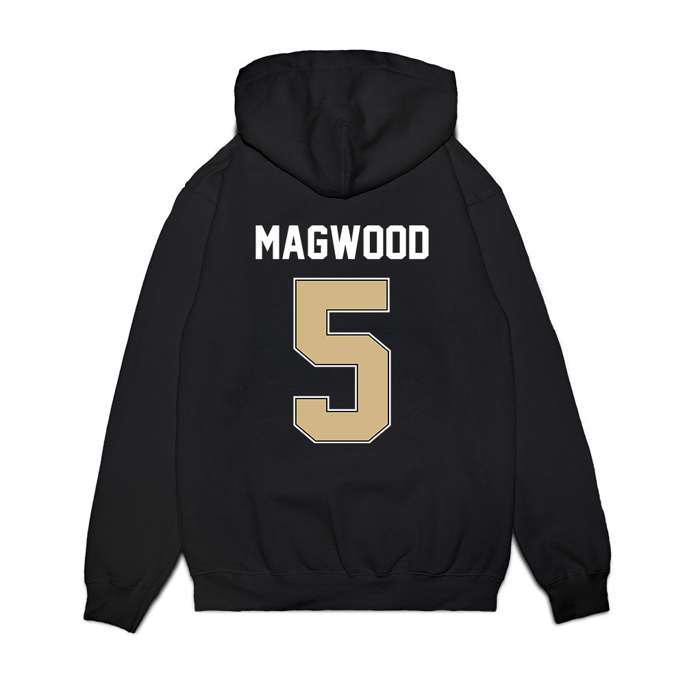 Purdue - NCAA Football : Chauncey Magwood - Vintage Helmet Premium Hooded Sweatshirt-1