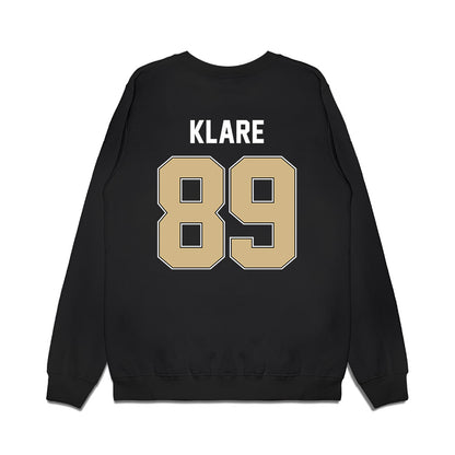 Purdue - NCAA Football : Luke Klare - Vintage Helmet Premium Crewneck Sweatshirt-1