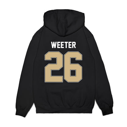 Purdue - NCAA Football : Jack Weeter - Vintage Helmet Premium Hooded Sweatshirt-1