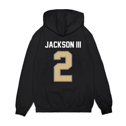 Purdue - NCAA Football : Michael Jackson III - Vintage Helmet Premium Hooded Sweatshirt-1