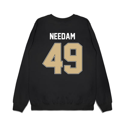Purdue - NCAA Football : Isaiah Needam - Vintage Helmet Premium Crewneck Sweatshirt-1
