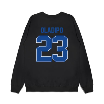 Boise State - NCAA Football : Seyi Oladipo - Vintage Helmet Premium Crewneck Sweatshirt-1