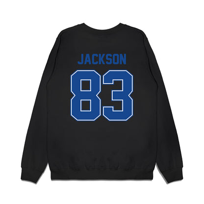 Boise State - NCAA Football : Tyrone Jackson - Vintage Helmet Premium Crewneck Sweatshirt-1