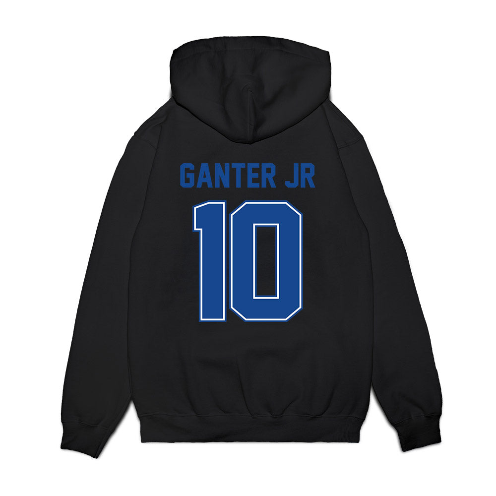 Boise State - NCAA Football : Derek Ganter Jr - Vintage Helmet Premium Hooded Sweatshirt-1
