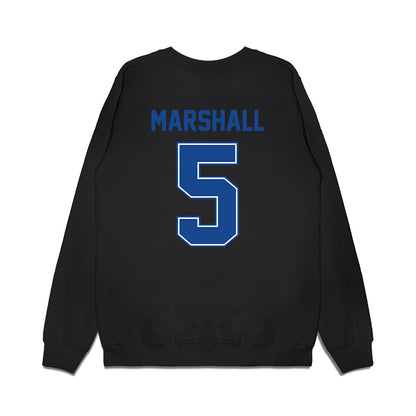 Boise State - NCAA Football : Chris Marshall - Vintage Helmet Premium Crewneck Sweatshirt-1