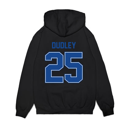 Boise State - NCAA Football : Kaden Dudley - Vintage Helmet Premium Hooded Sweatshirt-1