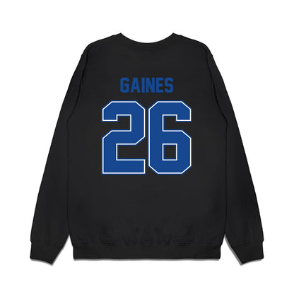 Boise State - NCAA Football : Sire Gaines - Vintage Helmet Premium Crewneck Sweatshirt-1