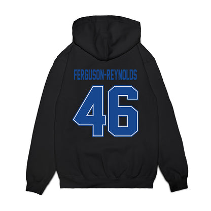 Boise State - NCAA Football : James Ferguson-Reynolds - Vintage Helmet Premium Hooded Sweatshirt-1