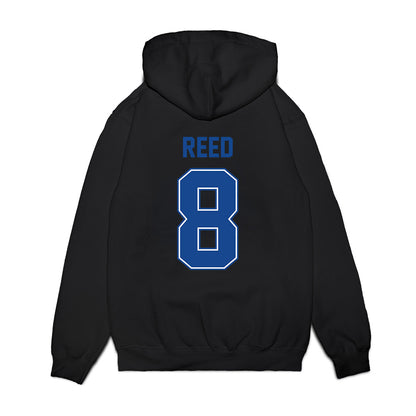 Boise State - NCAA Football : Markel Reed - Vintage Helmet Premium Hooded Sweatshirt-1