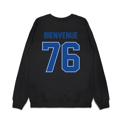 Boise State - NCAA Football : Greg Bienvenue - Vintage Helmet Premium Crewneck Sweatshirt-1