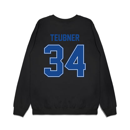 Boise State - NCAA Football : Alexander Teubner - Vintage Helmet Premium Crewneck Sweatshirt-1