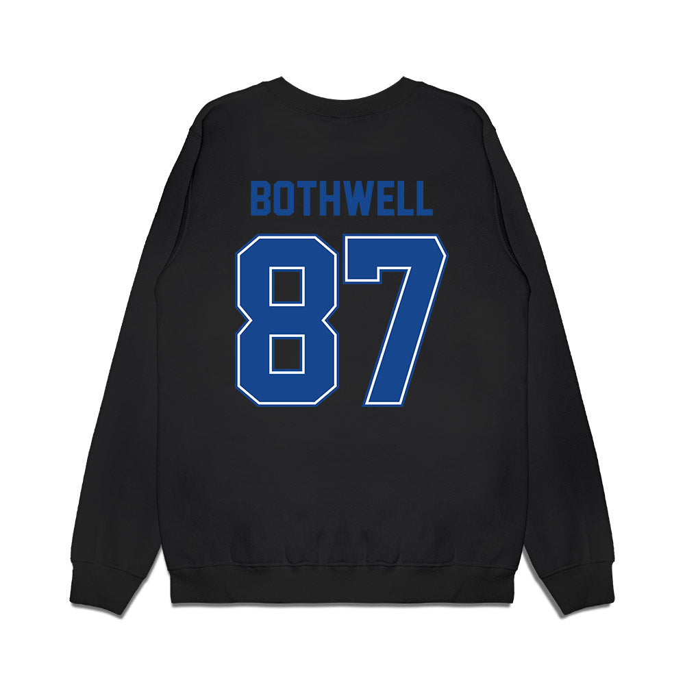 Boise State - NCAA Football : Mitch Bothwell - Vintage Helmet Premium Crewneck Sweatshirt-1