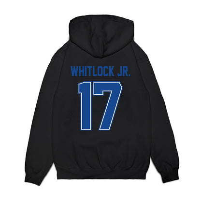 Boise State - NCAA Football : Demetric Whitlock Jr. - Vintage Helmet Premium Hooded Sweatshirt-1