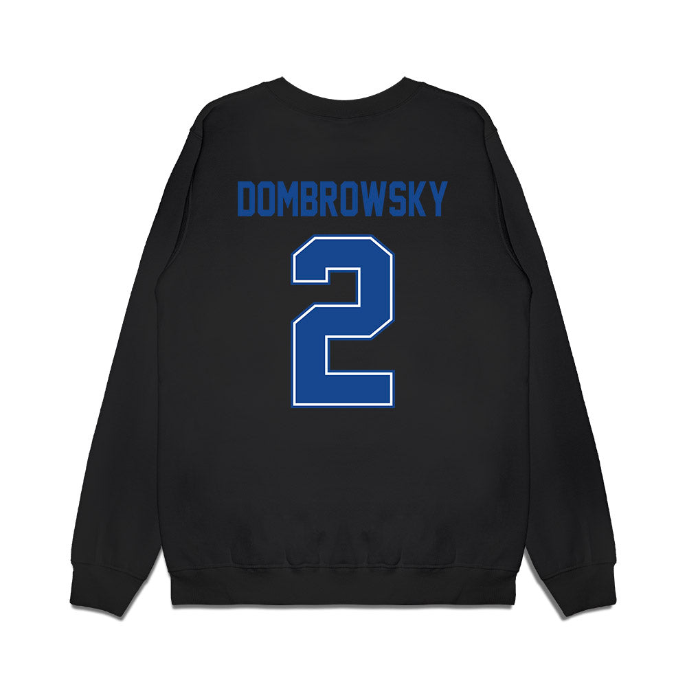 Boise State - NCAA Football : Gavin Dombrowsky - Vintage Helmet Premium Crewneck Sweatshirt-1