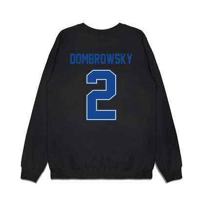 Boise State - NCAA Football : Gavin Dombrowsky - Vintage Helmet Premium Crewneck Sweatshirt-1
