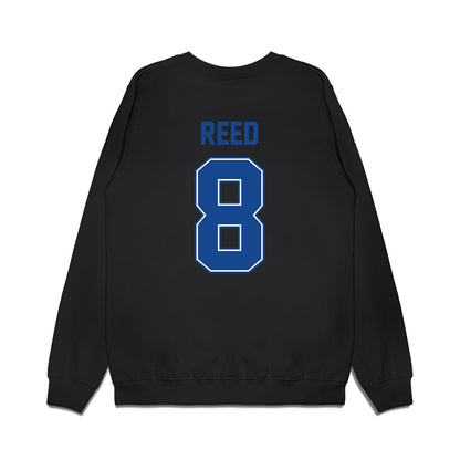 Boise State - NCAA Football : Markel Reed - Vintage Helmet Premium Crewneck Sweatshirt-1