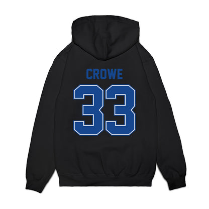 Boise State - NCAA Football : Tyler Crowe - Vintage Helmet Premium Hooded Sweatshirt-1