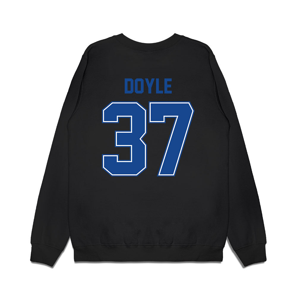 Boise State - NCAA Football : Oscar Doyle - Vintage Helmet Premium Crewneck Sweatshirt-1