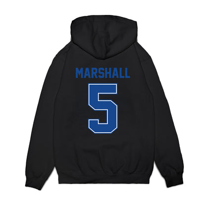 Boise State - NCAA Football : Chris Marshall - Vintage Helmet Premium Hooded Sweatshirt-1