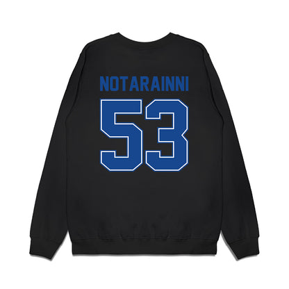 Boise State - NCAA Football : Marco Notarainni - Vintage Helmet Premium Crewneck Sweatshirt-1