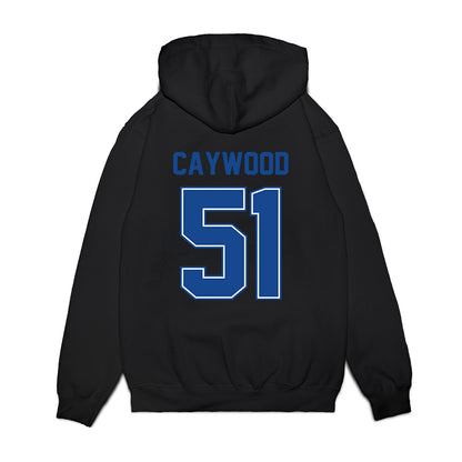 Boise State - NCAA Football : Roman Caywood - Vintage Helmet Premium Hooded Sweatshirt-1