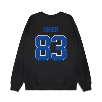 Boise State - NCAA Football : Jackson Grier - Vintage Helmet Premium Crewneck Sweatshirt-1