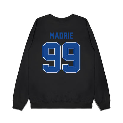Boise State - NCAA Football : Michael Madrie - Vintage Helmet Premium Crewneck Sweatshirt-1