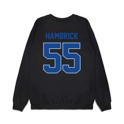 Boise State - NCAA Football : Gavin Hambrick - Vintage Helmet Premium Crewneck Sweatshirt-1