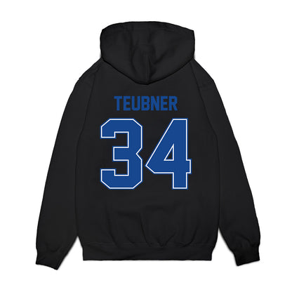 Boise State - NCAA Football : Alexander Teubner - Vintage Helmet Premium Hooded Sweatshirt-1