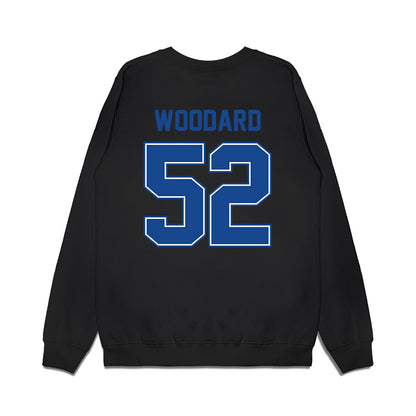 Boise State - NCAA Football : Tavion Woodard - Vintage Helmet Premium Crewneck Sweatshirt-1