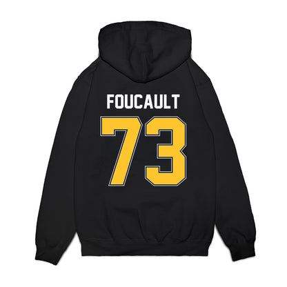 Murray State - NCAA Football : Jaheer Foucault - Vintage Helmet Premium Hooded Sweatshirt-1