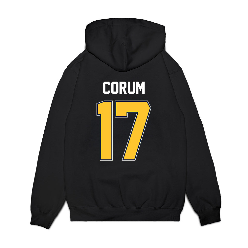 Murray State - NCAA Football : Trace Corum - Vintage Helmet Premium Hooded Sweatshirt-1