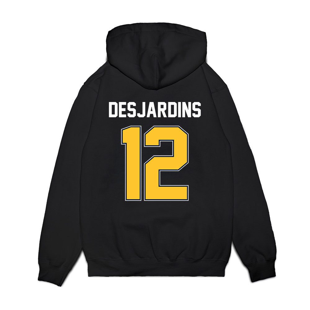 Murray State - NCAA Football : Lucas Desjardins - Vintage Helmet Premium Hooded Sweatshirt-1