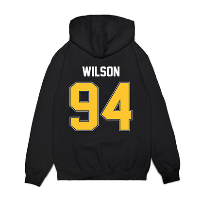 Murray State - NCAA Football : Rickshun Wilson - Vintage Helmet Premium Hooded Sweatshirt-1