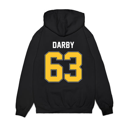 Murray State - NCAA Football : Jacob Darby - Vintage Helmet Premium Hooded Sweatshirt-1