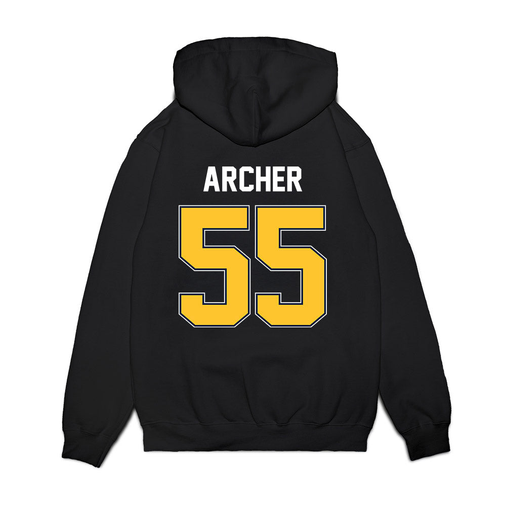 Murray State - NCAA Football : Connor Archer - Vintage Helmet Premium Hooded Sweatshirt-1