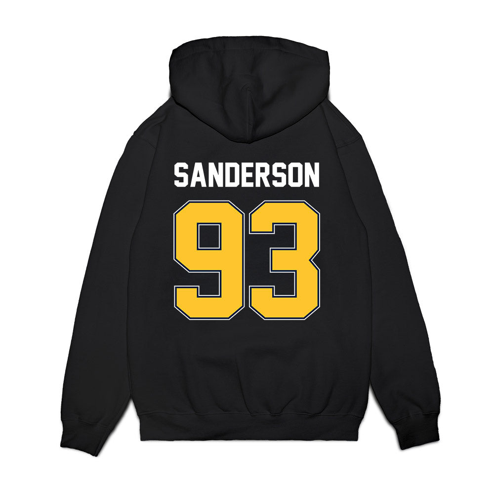 Murray State - NCAA Football : CJ Sanderson - Vintage Helmet Premium Hooded Sweatshirt-1