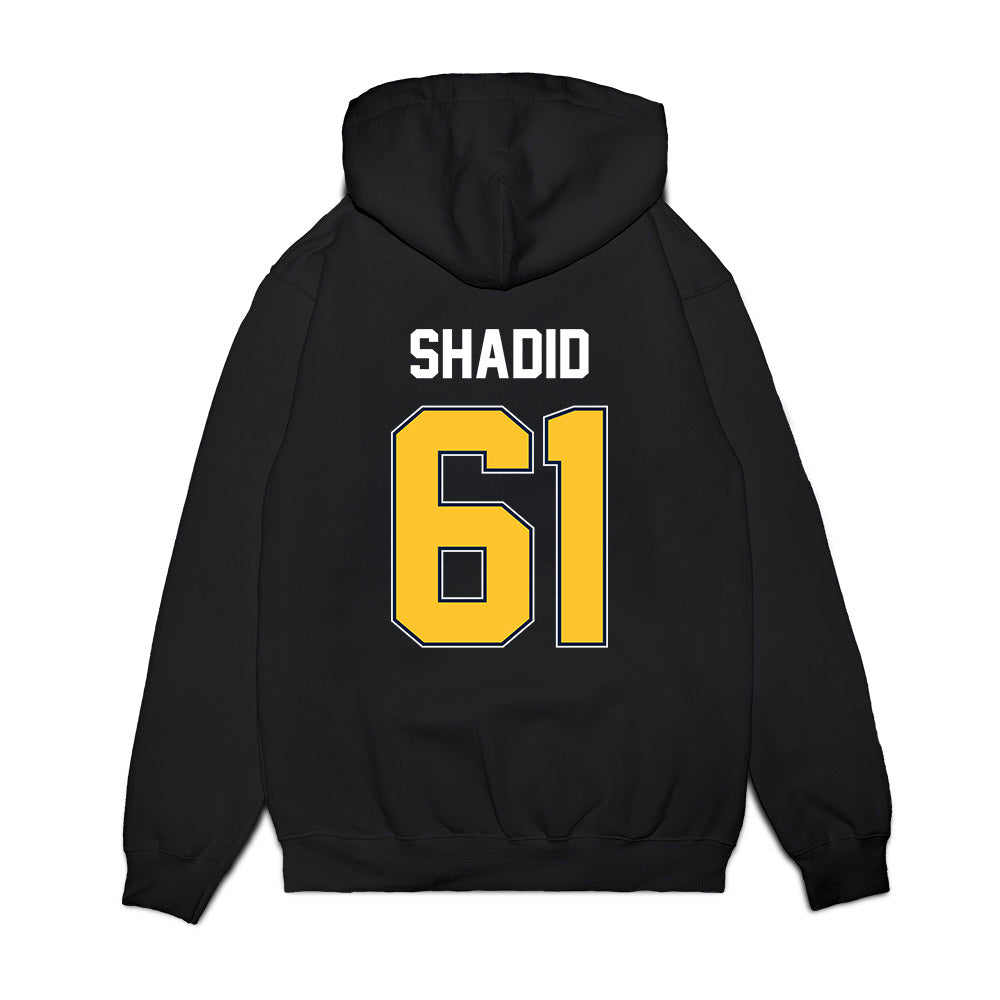 Murray State - NCAA Football : AJ Shadid - Vintage Helmet Premium Hooded Sweatshirt-1