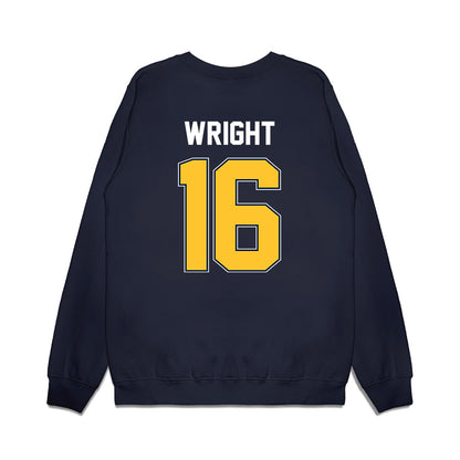 Murray State - NCAA Football : baxter wright - Vintage Helmet Premium Crewneck Sweatshirt-1