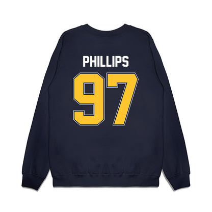 Murray State - NCAA Football : Harlem Phillips - Vintage Helmet Premium Crewneck Sweatshirt-1